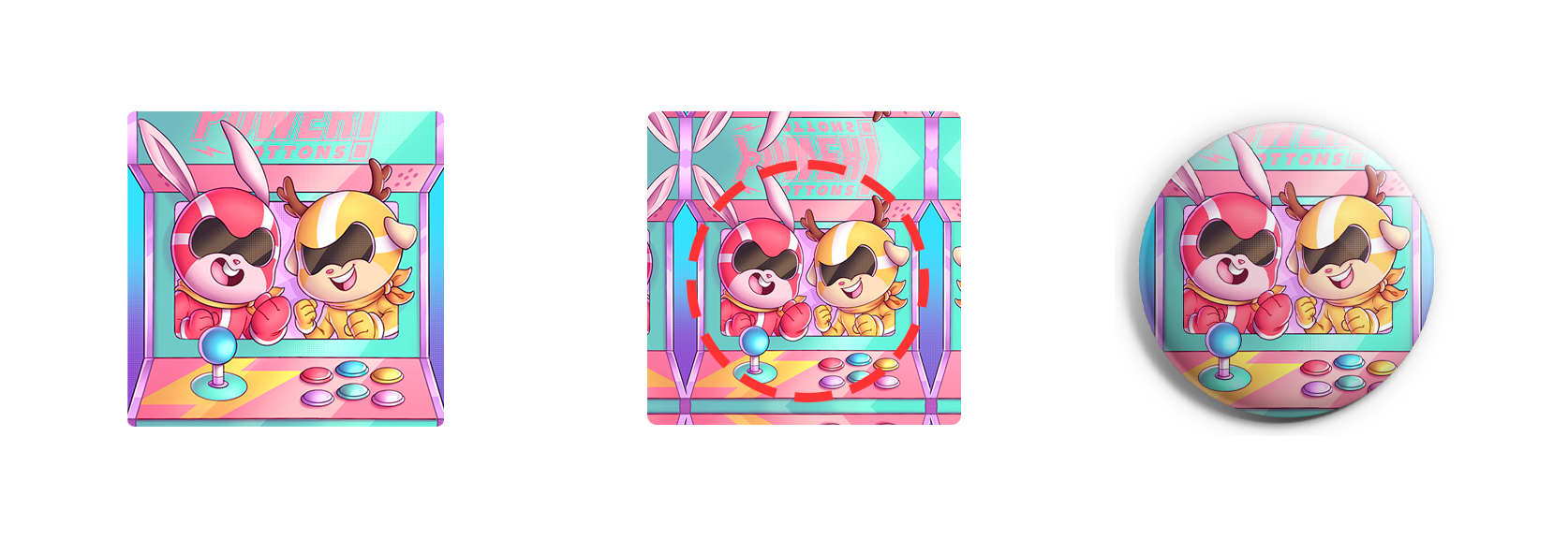 Power!Bottons Personalizações